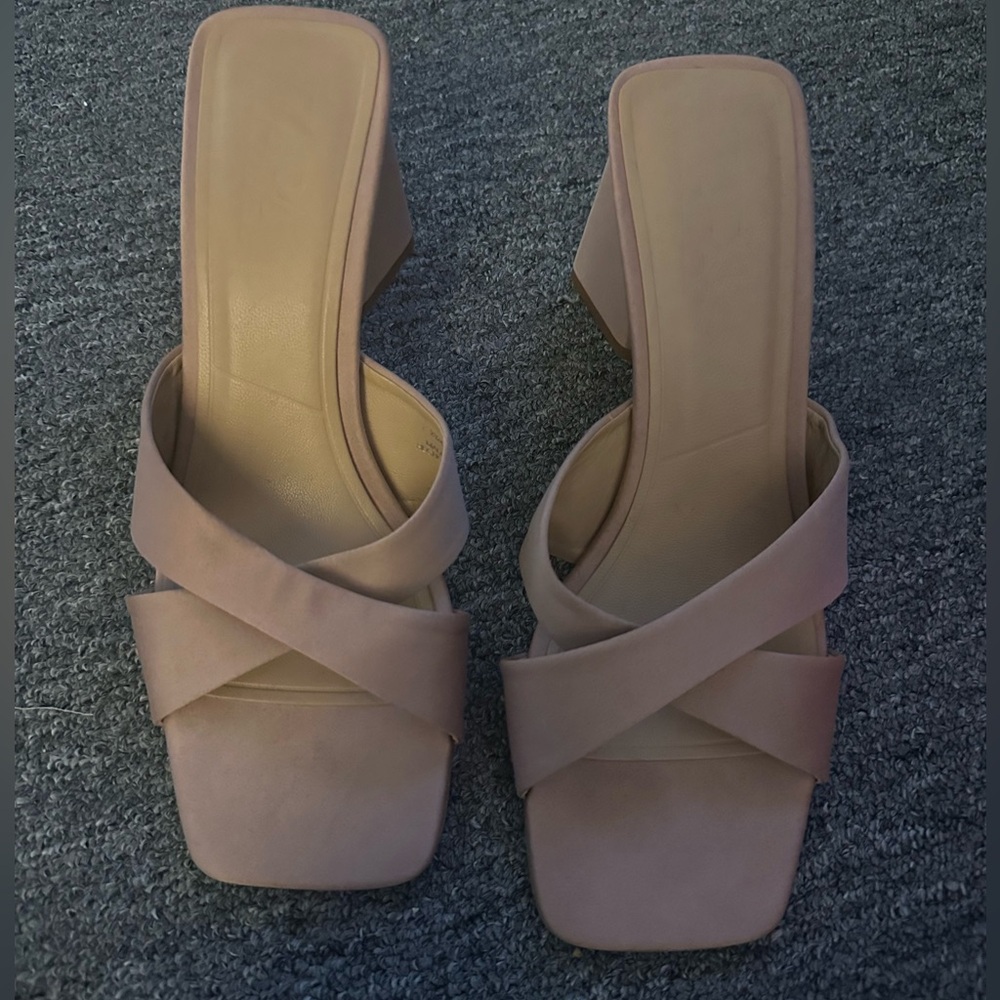 Satin Zara Mules